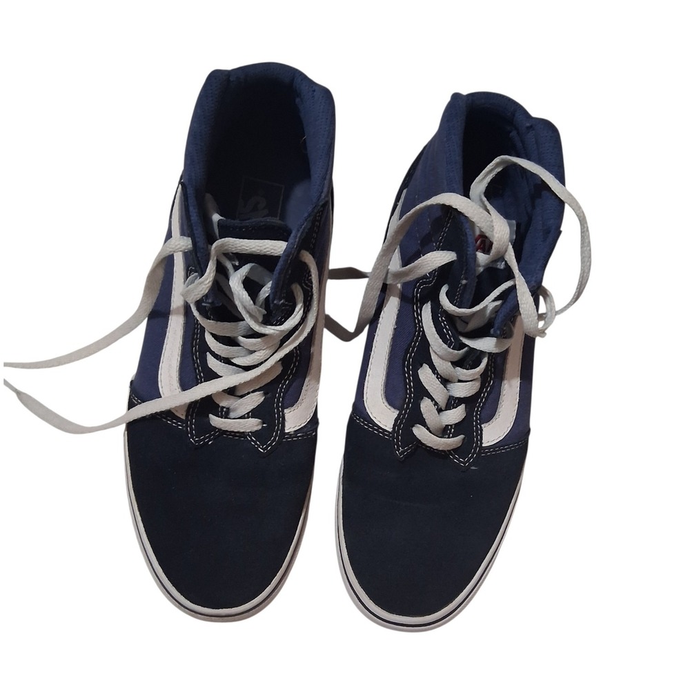 VANS Size 10 Sk8-Hi Off The Wall Blue VN0A32R2MXQ - Picture 9 of 14